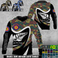 Personalized Belgium Soldier/Veteran Camo with Name & Rank Hoodie All Over Printed - 17673984