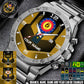 Personalized Belgium Soldier/ Veteran With Name And Rank Gentleman Stainless Steel Watch - 17485632