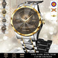 Personalized Belgium Soldier/Veteran with Name, Year and Rank Diamond-Cut Bezel Watch - 17649792