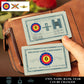 Personalized Belgium Soldier/ Veteran With Rank, Name And Year Aluminum Wallet Card - 17513280