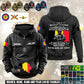Personalized Belgium Soldier/Veteran Vintage Hoodie All Over Printed - 1760313603