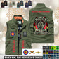 Personalized Belgium Solider/ Veteran With Name & Rank Sleeveless Jacket Multicolor - 17595360
