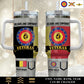 Personalized Belgium Veteran/ Soldier With Rank, Year And Name Camo Tumbler - 17652384