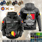 Personalized Belgium Soldier/Veteran Vintage Hoodie All Over Printed - 1760400005