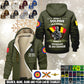 Personalized Belgium Soldier/ Veteran With Name, Year And Rank Hoodie Zip Velvet Coat - 17564256