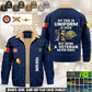 Personalized Belgium Soldier/ Veteran With Name And Rank Cargo Fleece Jacket - 17645472