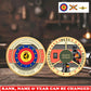 Personalized Belgium Veteran/ Soldier With Rank,  Name And Year Challenge Coin - 17755200