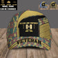 Personalized Rank, Year And Name Belgium Soldier/Veterans Camo Baseball Cap Veteran - 2103240001