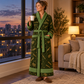 Personalized Blockmason Bathrobe night shift Olive lifestyle