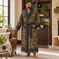 Personalized Bull Riding Bathrobe - Art Deco Craft lifestyle view