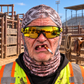 Bull Riding funny face balaclava - Style 3