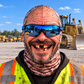 Bulldozer Operator funny face balaclava - Style 2