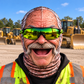 Bulldozer Operator funny face balaclava - Style 5