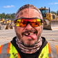 Bulldozer Operator funny face balaclava - Style 9
