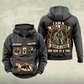 Bull Rider Heritage Crest Vintage Hoodie in Dark Gray, front and back views with ornate cowboy-and-rope crest, chest and lower-panel bull motifs, plain sleeves, and sample text CUSTOM NAME and SINCE 2000.