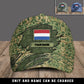 Casquette de baseball camouflage personnalisée pour soldat/vétéran des Pays-Bas - 1605230001 - D04
