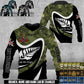 Personalized Canada Soldier/Veteran Camo with Name & Rank Hoodie All Over Printed - 17673984