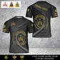 Personalized Canada Soldier/Veteran Camo with Name, Year and Rank T-Shirt All Over Printed - 17453664