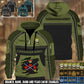 Personalized Canada Soldier/ Veteran With Rank And Name 3D Half-zip Hoodie - 17506368