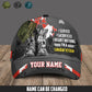 Personalized Name Canada Soldier/Veterans Baseball Cap - 1759795203