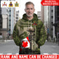 Personalized Canada Soldier/Veteran Camo with Name and Rank Hoodie Sweater All Over Printed - 1762905607