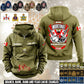 Personalized Canada Soldier/Veteran Vintage Hoodie All Over Printed - 1760400003