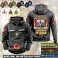 Personalized Canada Soldier/Veteran Vintage Hoodie All Over Printed - 1760400002