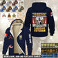 Personalized Canada Soldier/ Veteran With Name, Year And Rank Hoodie Zip Velvet Coat - 17659296