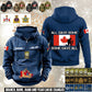 Personalized Canada Soldier/Veteran Vintage Hoodie All Over Printed - 1760400001