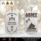 Personalized Canada Soldier/Veteran with Rank, Name & Year Dog Tag Necklace - 17657568