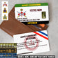 Personalized Canada Soldier/ Veteran With Rank, Name And Year Aluminum Wallet Card - 1747958401