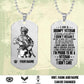 Personalized Canada Soldier/Veteran with Rank And Name Dog Tag Necklace - 17477856