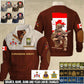 Personalized Canada Soldier/ Veteran With Name And Rank Sports Sweatshirt - 17412192
