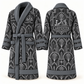 Personalized Carpenter Bathrobe - Art Deco Craft slate front and back view