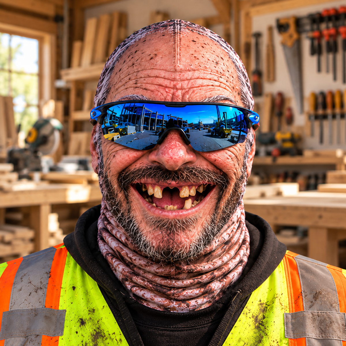 Carpenter funny face balaclava - Style 2