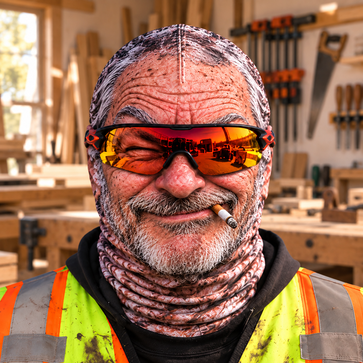 Carpenter funny face balaclava - Style 4