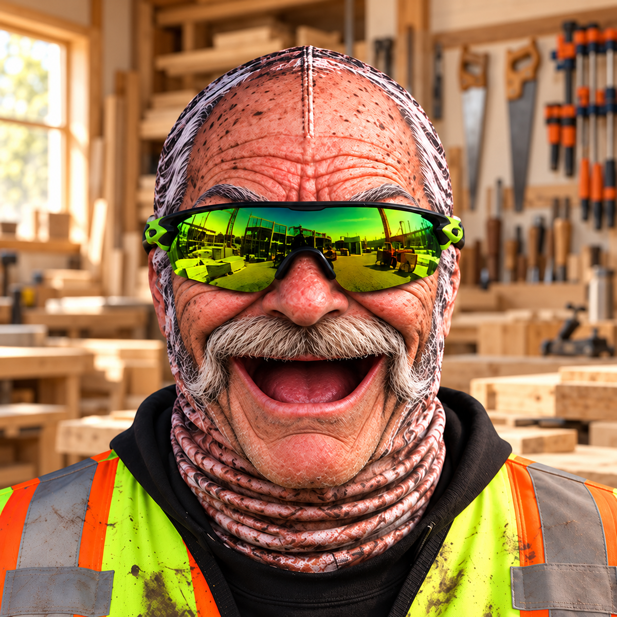 Carpenter funny face balaclava - Style 5
