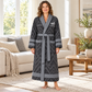 Personalized Carpenter Bathrobe - Signature Silhouette lifestyle view