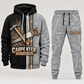 Carpenter full-zip hoodie and matching joggers - lightgray catalog view