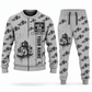 Personalized 816 Landfill Compactor Operator Combo Sweater + Jogger in lightgray, sweater and jogger artwork with YOUR NAME and SINCE 2000 sample text.