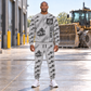 Personalized 836 Landfill Compactor Operator Combo Sweater + Jogger in Light Gray, sweater and jogger artwork with YOUR NAME and SINCE 2000 sample text.