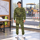 Personalized SUPER 700i Asphalt Paver Operator Combo Sweater + Jogger in Olive, sweater and jogger artwork with YOUR NAME and SINCE 2000 sample text.