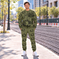 Personalized W 35 XRi Cold Planer Operator Combo Sweater + Jogger, Olive hero, YOUR NAME and SINCE 2000.