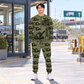 Personalized SB-2500 Material Transfer Vehicle Operator Combo Sweater + Jogger in Olive, sweater and jogger artwork with YOUR NAME and SINCE 2000 sample text.
