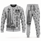 Personalized Soilmec SR-30 Eagle Foundation Drilling Rig Combo Sweater + Jogger in lightgray, sweater and jogger artwork with YOUR NAME and SINCE 2000 sample text.