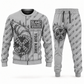 Personalized Akkerman SL44C Microtunnelling Machine Combo Sweater + Jogger in lightgray, sweater and jogger artwork with YOUR NAME and SINCE 2000 sample text.