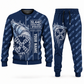 Personalized Akkerman SL44C Microtunnelling Machine Combo Sweater + Jogger in navy, sweater and jogger artwork with YOUR NAME and SINCE 2000 sample text.