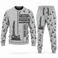 Personalized Pit Viper 271 Blasthole Drill Operator Combo Sweater + Jogger in lightgray, sweater and jogger artwork with YOUR NAME and SINCE 2000 sample text.