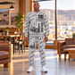Personalized Simba S7 Longhole Drill Operator Combo Sweater + Jogger in Light Gray, sweater and jogger artwork with YOUR NAME and SINCE 2000 sample text.