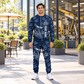 Personalized Fletcher CHDDR Roof Bolter Operator Combo Sweater + Jogger in Navy, sweater and jogger artwork with YOUR NAME and SINCE 2000 sample text.